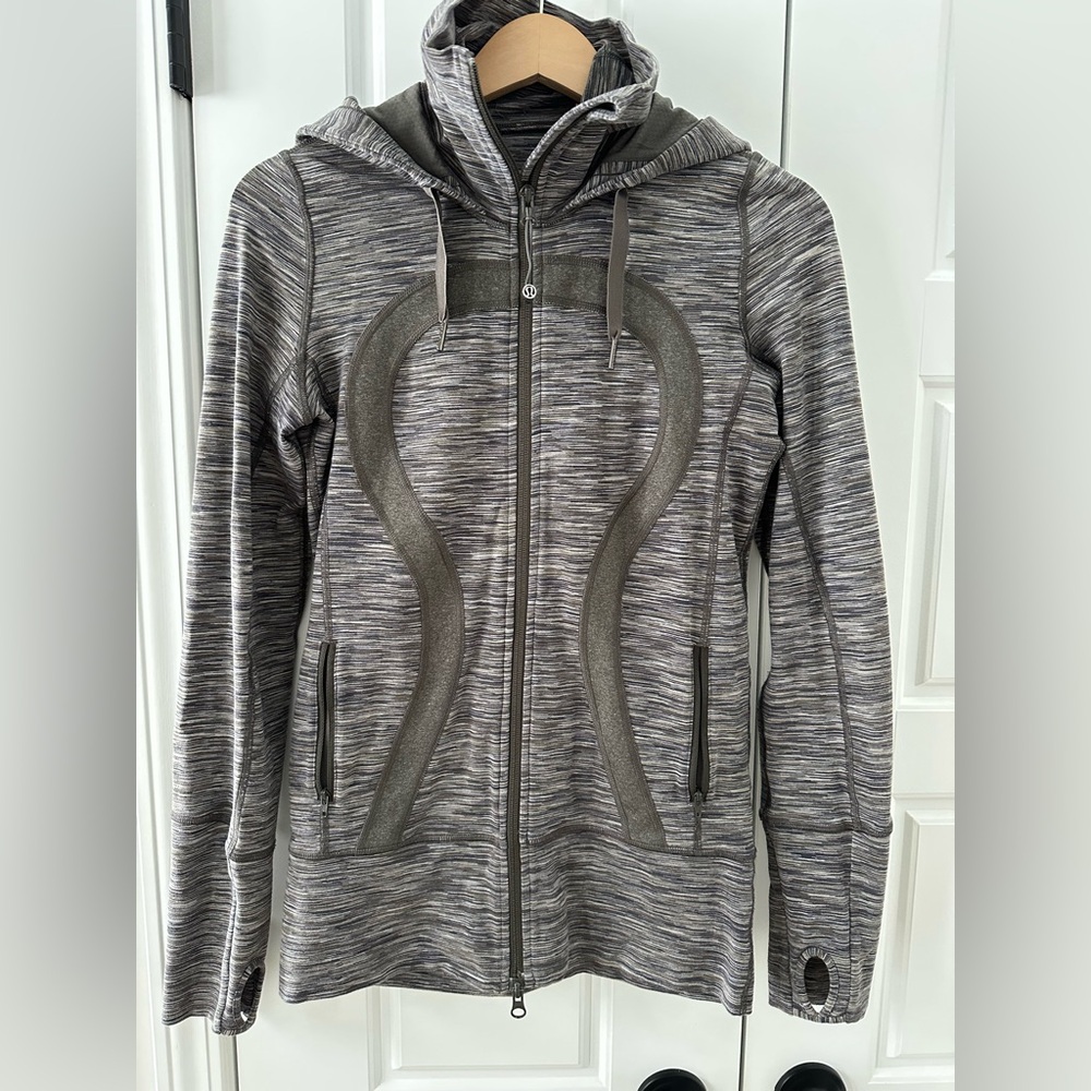 Lululemon Zip up with Hoodie